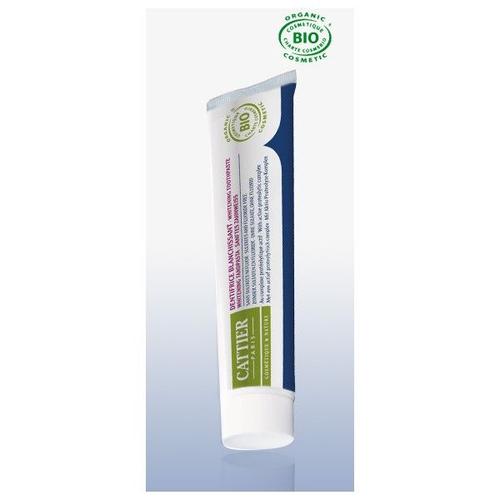 Dentifrice Blanchissant Bio - Sans Sulfates Ni Fluor - Cattier 