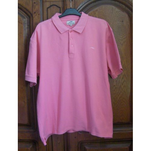 Polo Rose Marque Status - Taille Xxl