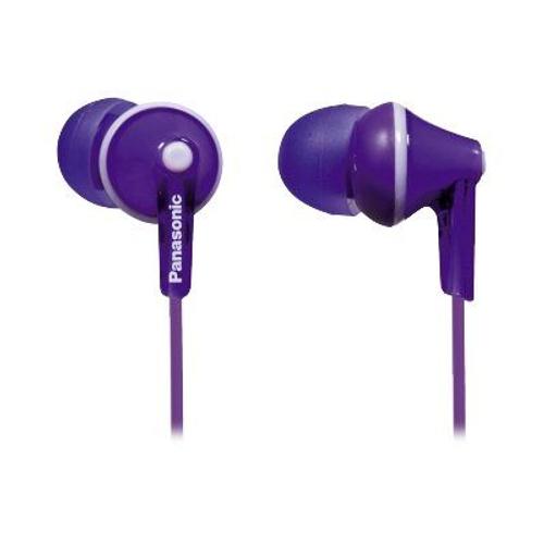 Panasonic RP-HJE125 - Ergofit - écouteurs - intra-auriculaire - filaire - jack 3,5mm - violet