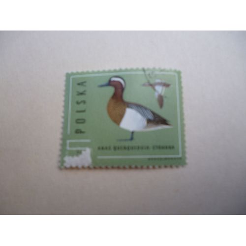 Lot De Deux Timbres "Pologne 1985 Canards".