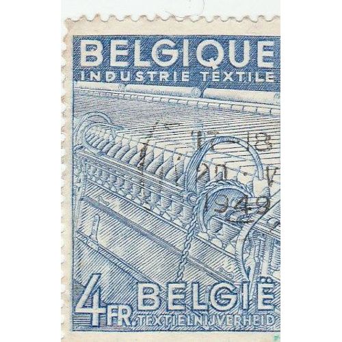 Belgique 1948 Oblitéré Rond Used Stamp Industrie Textile 1948