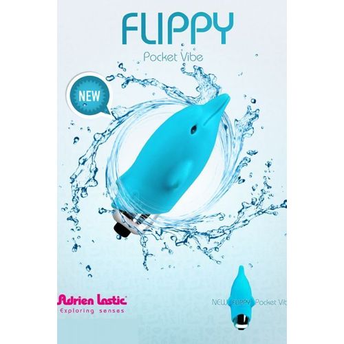 Mini-Vibro Dauphin Pocket Vibe - Adrien Lastic Adrien Lastic  Turquoise