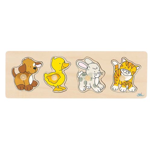 Puzzle À Encastrements Animaux