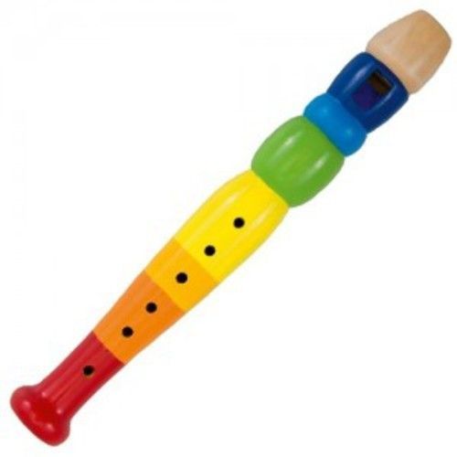 Flûte De 20 Cm En Bois Multicolore