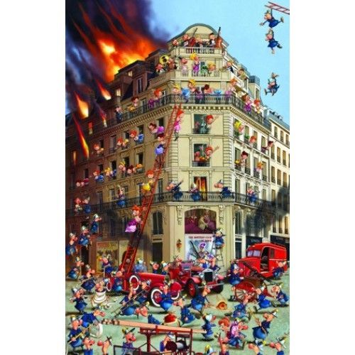 Puzzle 1000 Pièces Pompier