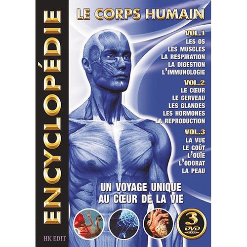 L'encyclopédie Du Corps Humain - Vo.1, 2, 3