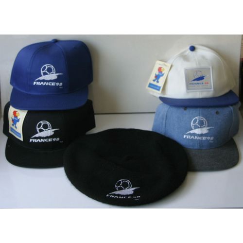 Lot : Casquettes Coupe Du Monde France 98 ! A Saisir
