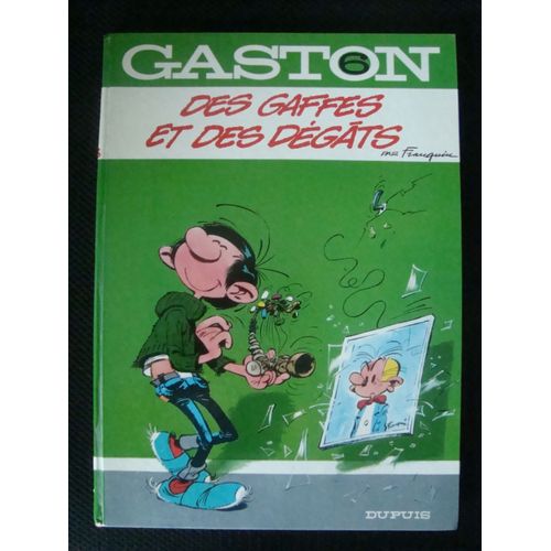 Franquin Gaston Lagaffe Des Gaffes Et Des Degats Edition Originale 1968