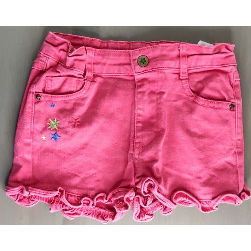 Short Rouge Framboise La Compagnie Des Petits - T6 Ans