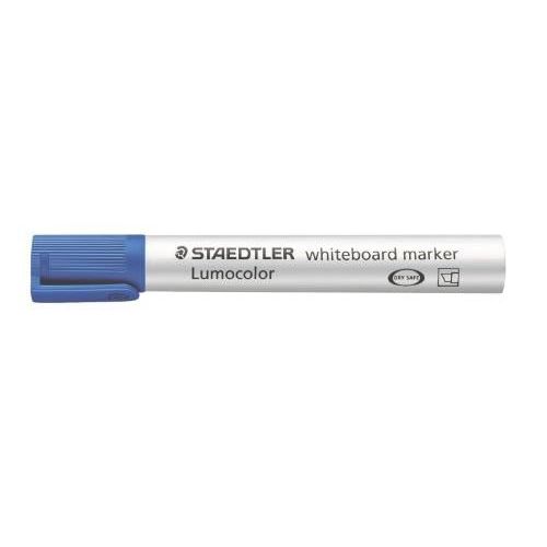 Staedtler Lot De 12 Lumocolors Marqueur Pour Tableau Blanc 351, Bleu