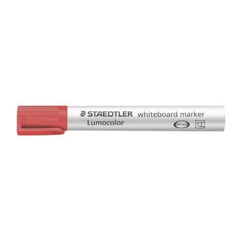Staedtler Lot De 12 Lumocolors Marqueur Pour Tableau Blanc 351, Rouge