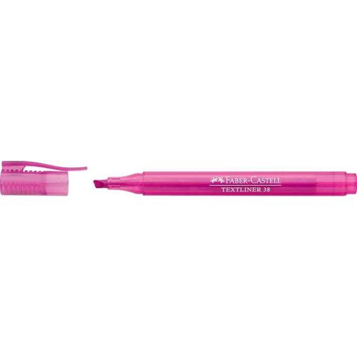 Faber-Castell Lot De 6 Surligneurs Textliner 38, Rose