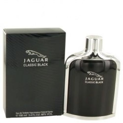 Jaguar Classic Black De Jaguar Pour Homme Eau De Toilette Spray 3.4 Oz Edt 100ml Avec Vaporisateur 