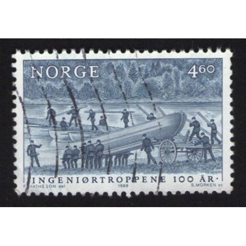 Norvège 1988 Oblitéré Used Stamp Ingeniørtroppene Les Troupes Du Génie