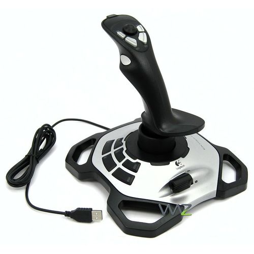 Logitech Extrême 3d Pro - Joystick - 12 Boutons - Filaire - Noir, Argent - Pour Pc