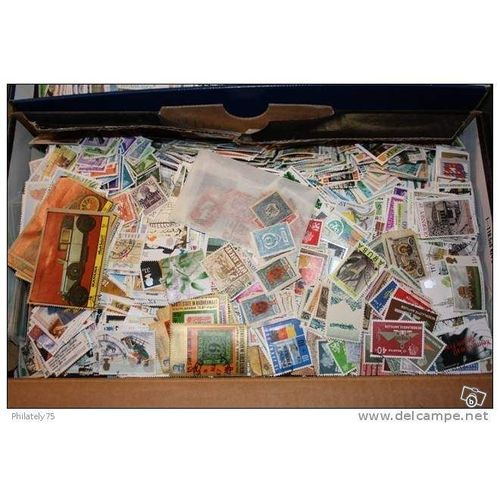 Tous Pays - Monde Entier - Lot De 10000 Timbres Differents