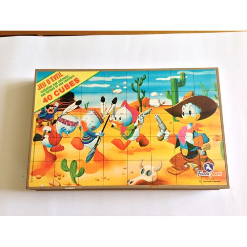 Puzzle Cubes Walt Disney,  France Jouet