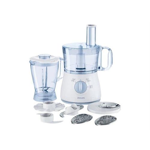 Philips HR7625/70 - Robot multi-fonctions - 500 Watt - blanc brillant/bleu céleste