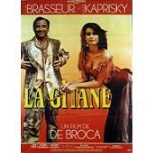 Affiche 40 X 60 "La Gitane" - Philippe De Broca - Claude Brasseur - Valerie Kaprisky