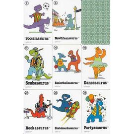 The Saurus Gang (Jeu De Cartes Espagnol De 32 Cartes - Cliff Galbraith)