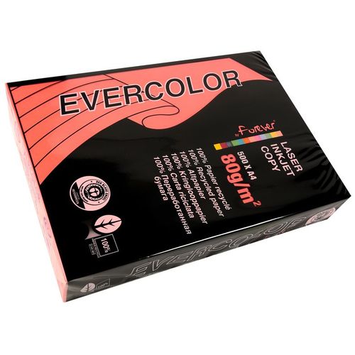 Clairefontaine Lot de 5 Ramettes 500 Feuilles Papier 80g A4 210x297 mm Certifié Ange Bleu   framboise