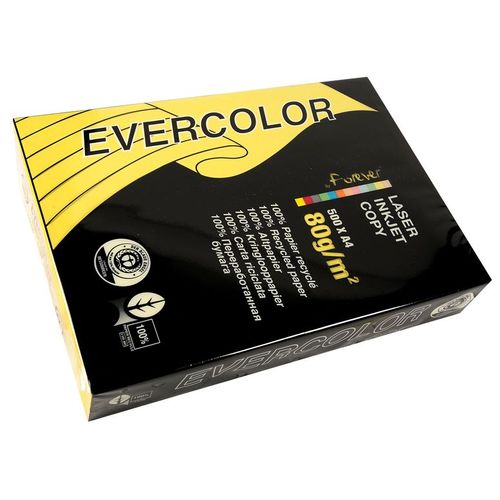 Clairefontaine Lot de 5 Ramettes 500 Feuilles Papier 80g A4 210x297 mm Certifié Ange Bleu   Citron