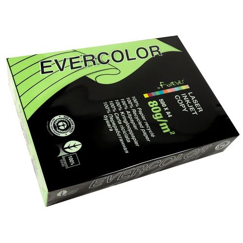 Clairefontaine Lot de 5 Ramettes 500 Feuilles Papier 80g A4 210x297 mm Certifié Ange Bleu  tilleul