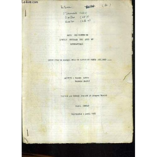 Revue Des Eleves De L'ecole Centrale Des Arts Et Manufactures.