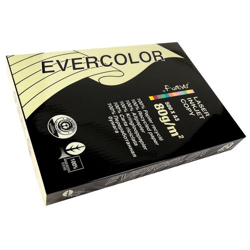 Clairefontaine Lot de 5 Ramettes 500 Feuilles Papier 80g A3 420x297 mm Certifié Ange Bleu  canari