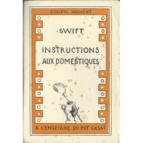 Instructions Aux Domestiques * Pensées