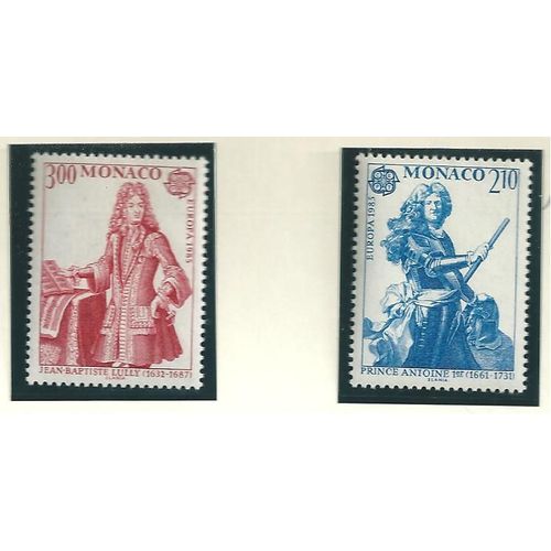 Monaco N° 1459 & 1460