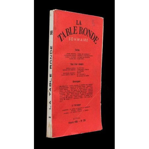 La Table Ronde N°205