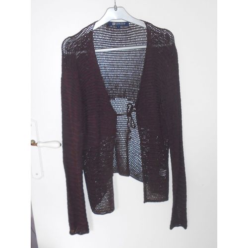 Gilet Ajouré "" Creeks "", Marron Brun, Tl