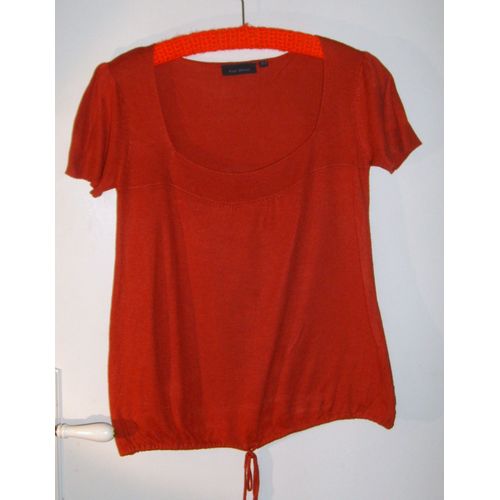 Top "" Kiabi "", Orange, T34/36