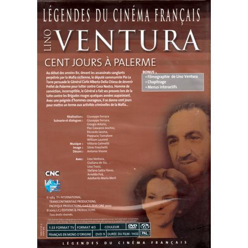 Cent Jours À Palerme Légendes Du Cinéma Français Lino Ventura
