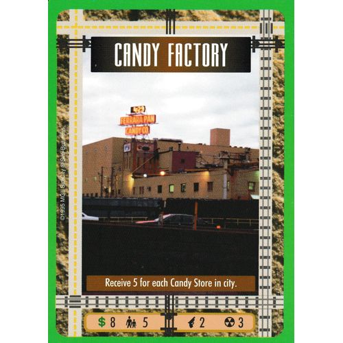 Carte - Sim City - The Card Game - Candy Factory - Vo