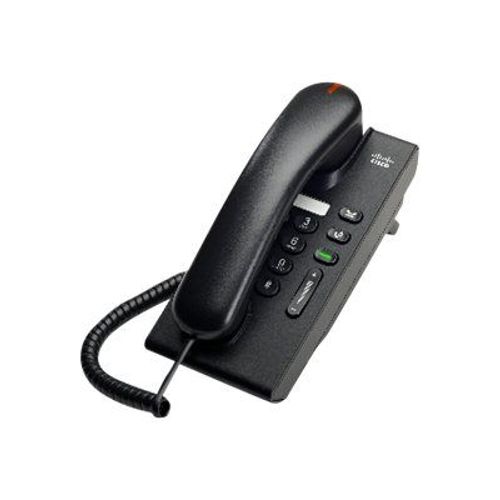 Cisco Unified IP Phone 6901 Standard - Téléphone VoIP - SCCP - Charbon