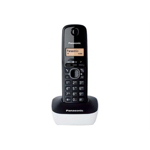 Panasonic KX-TG1611FRW - Téléphone sans fil avec ID d'appelant - DECT\GAP - blanc