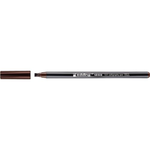 Edding Feutre Calligraphie 1255 Marron Foncé (5.0) 5 Mm