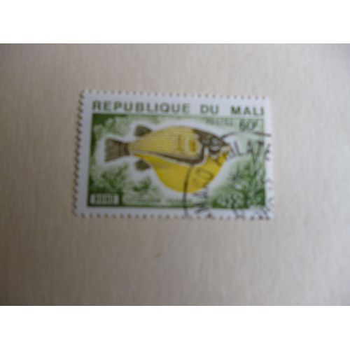 Timbre "Mali :Tetraodon".