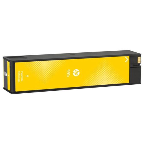 Hp 991x - 182 Ml -  Rendement lev - Jaune - Original - Pagewide - Cartouche D'encre - Pour Pagewide Color 755; Pagewide Managed P77740, P77760; Pagewide Pro 750, 772, 777
