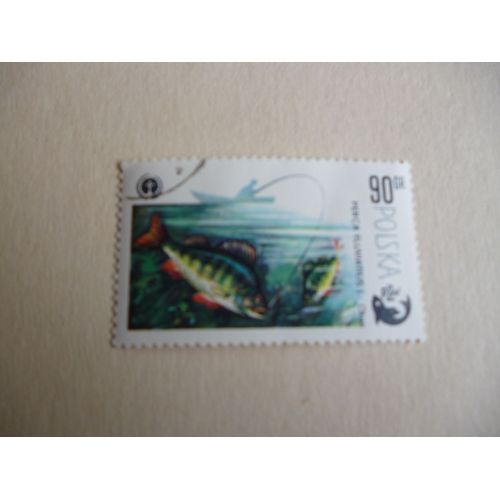 Timbre "Pologne :Perches".