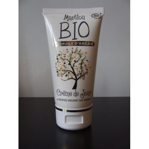 Crème Visage Jour À L'huile D'argan Marilou Bio 