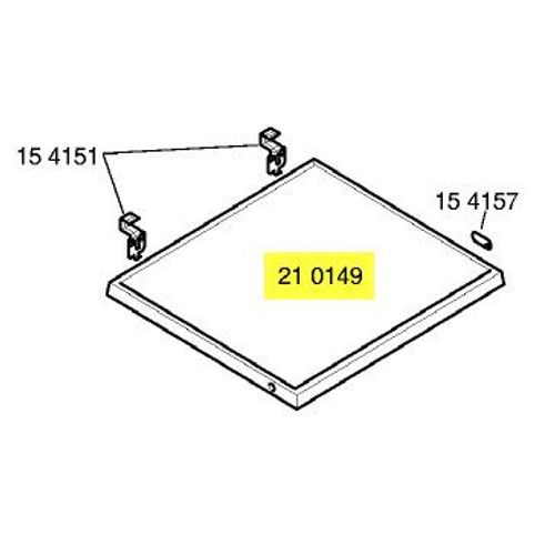 DESSUS TOP POUR SECHE LINGE SIEMENS - 00472787