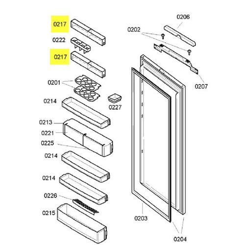 Siemens - Etagere Rep 0217 - Ref: 00449993