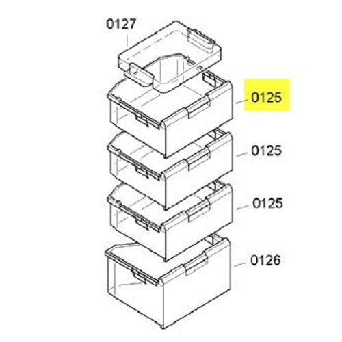 00448990. TIROIR CONGELATION BOSCH B/S/H
