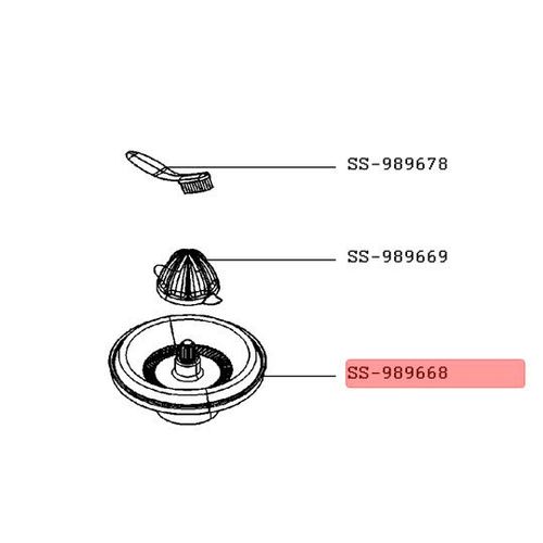 SS-989668. GRILLE DE RESERVOIR MOULINEX