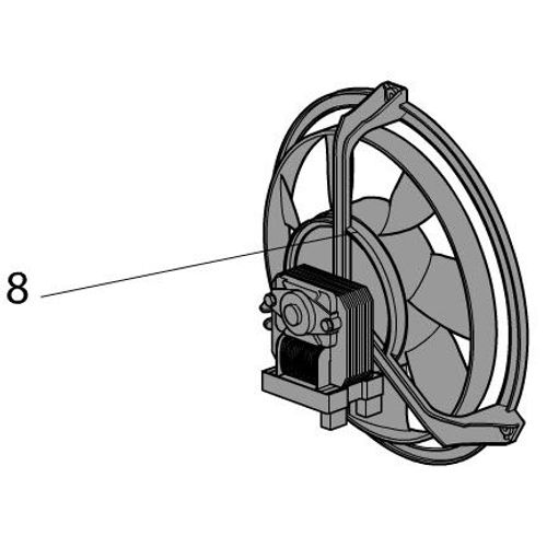 TL1598. MOTEUR VENTILATEUR DELONGHI