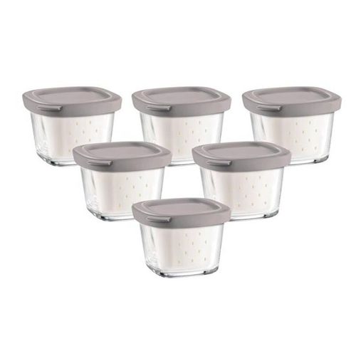 SEB XF100001 - Pot de rechange - pour yahourtière (pack de 6)