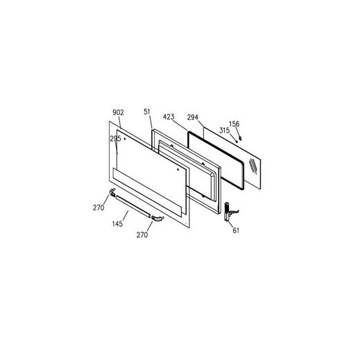 Airlux - Vitre Expterieure Repere 295 - Ref: Z57i288
